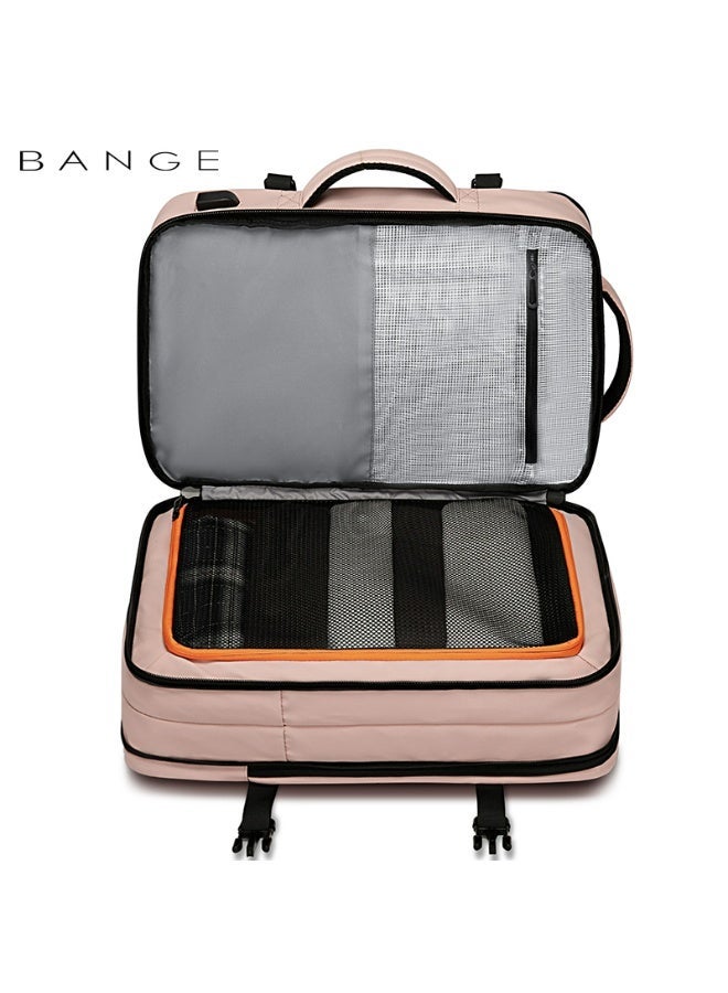 بانجي حقيبة ظهر Bange 1908 للكمبيوتر المحمول مقاس 15.6 أو 16 بوصة، قابلة للتوسيع، بسعة 35 لتر للسفر - Image 2